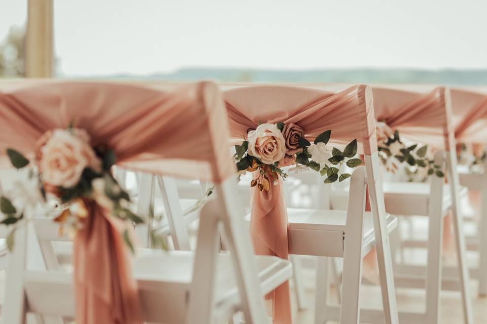 Ceremony chair covers