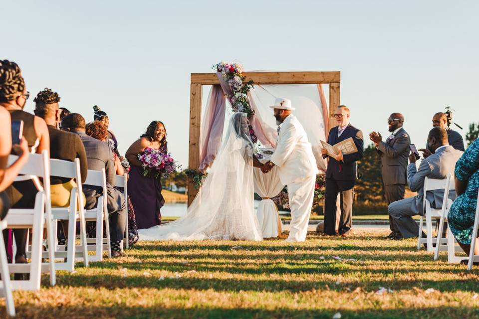 Ceremony on THE Lakeside