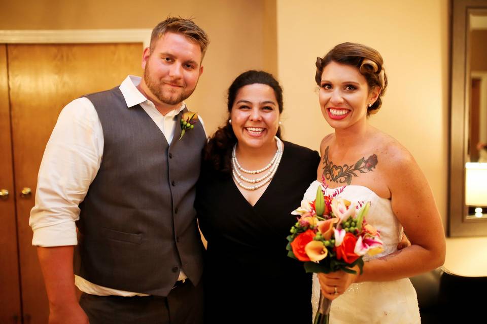 Ceremony at Palomino Ballroom