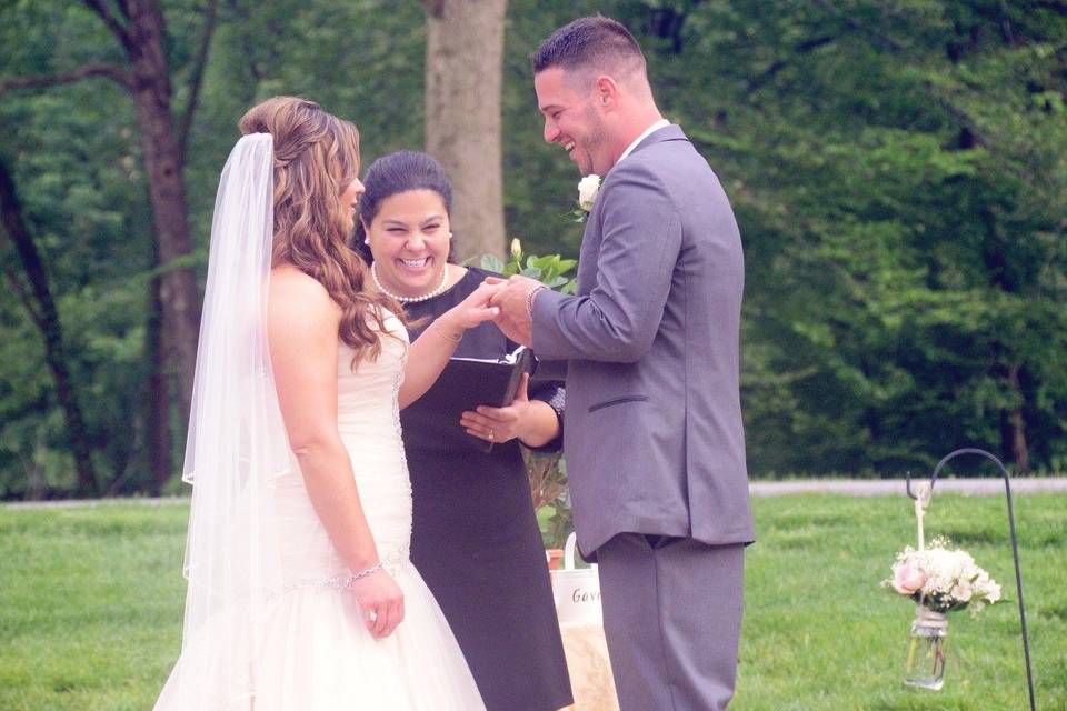 Ceremony at Stone Creek Lodge