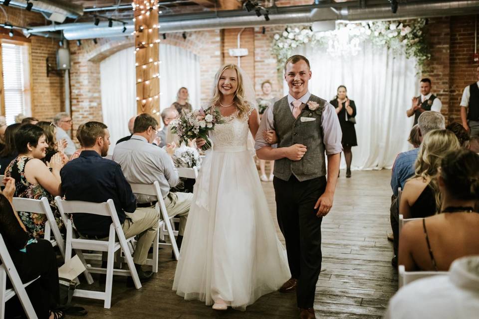 Ceremony at The Mill Top