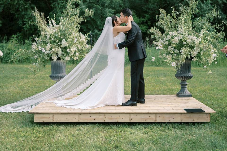 Belle Ame Vineyard wedding
