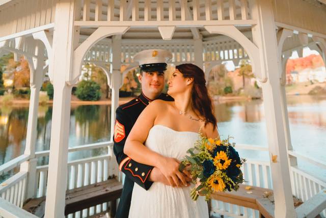 Gazebo by the lake