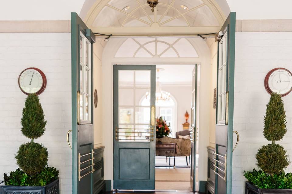Inn entrance