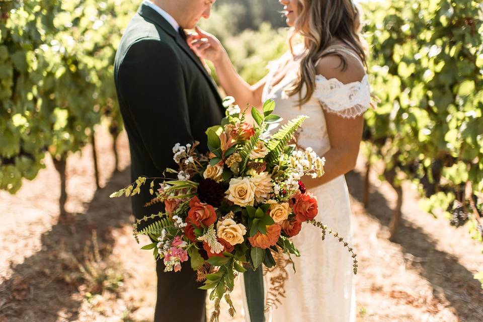 Late Summer Bridal Bouquet