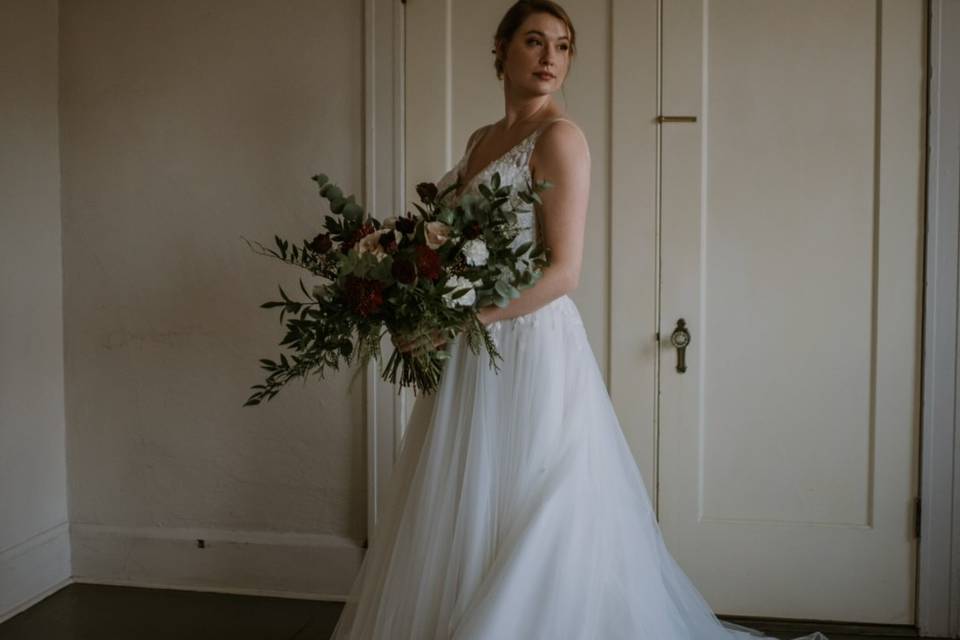 Winter Bridal Bouquet