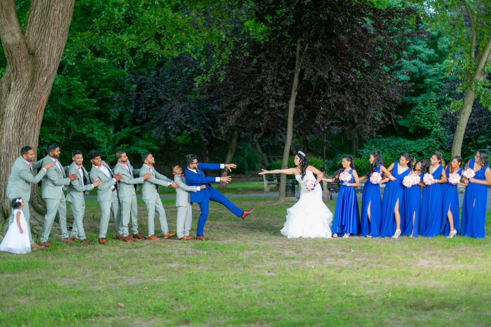Wedding - Bride and Groom part