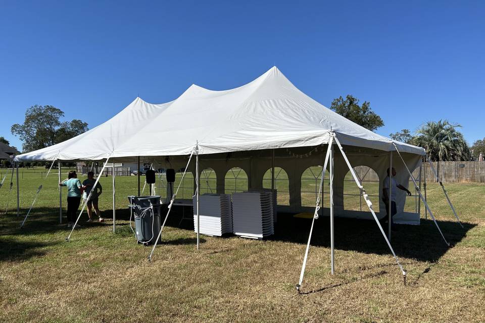 20x40 tent