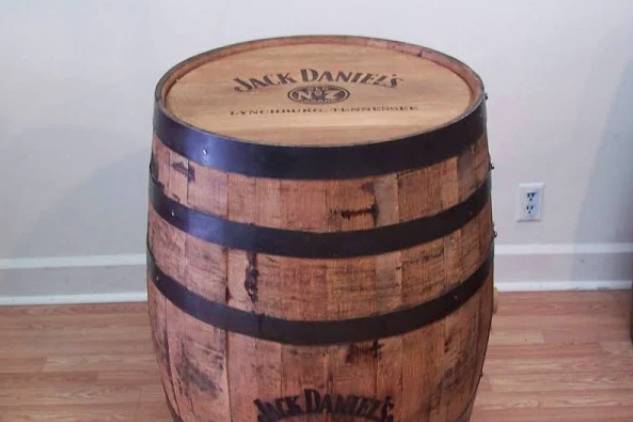 Jack Daniel Whiskey Barrel