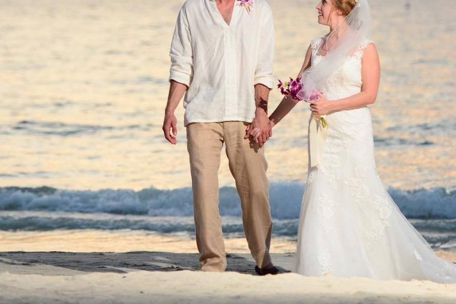 Just married