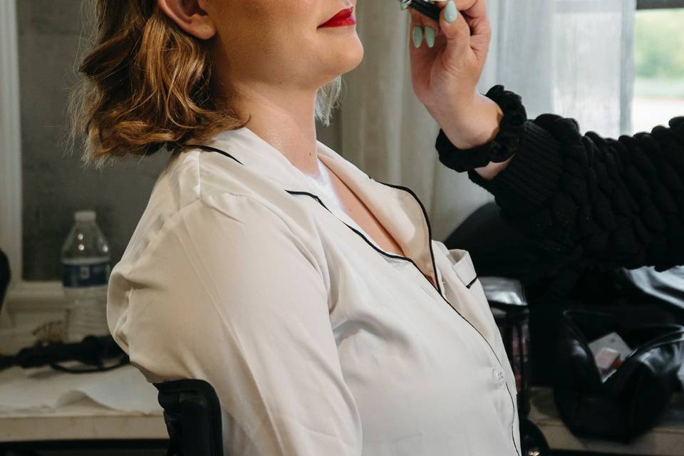 Behind the scenes