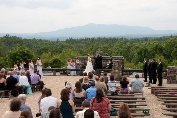 Outdoor ceremony