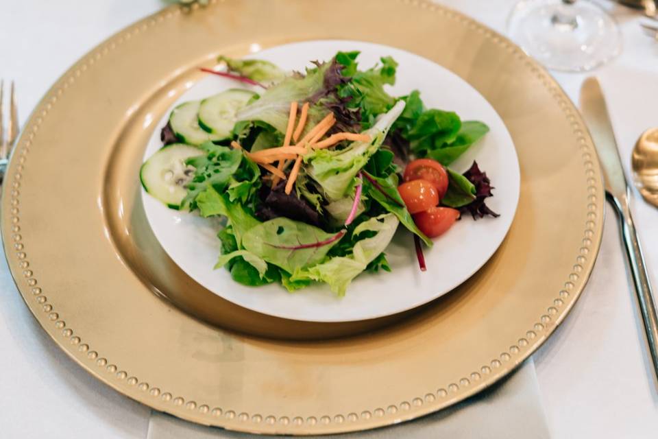 Plated Salad