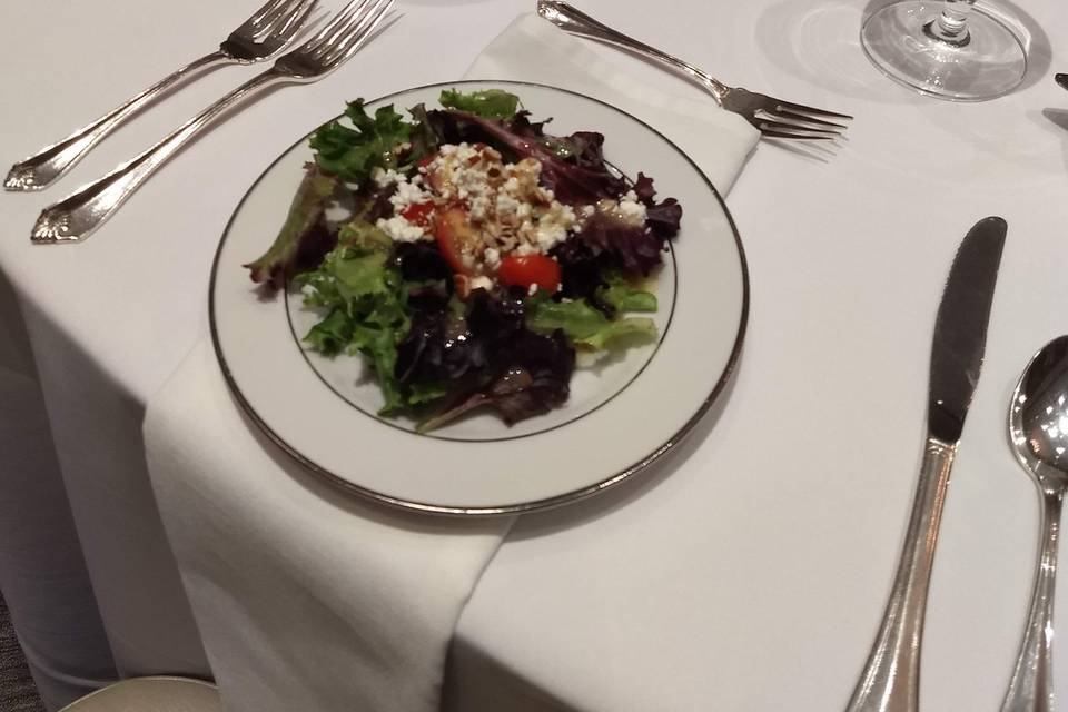 Plated Salad