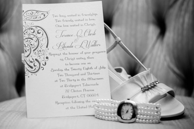 Wedding card and bridal accessories