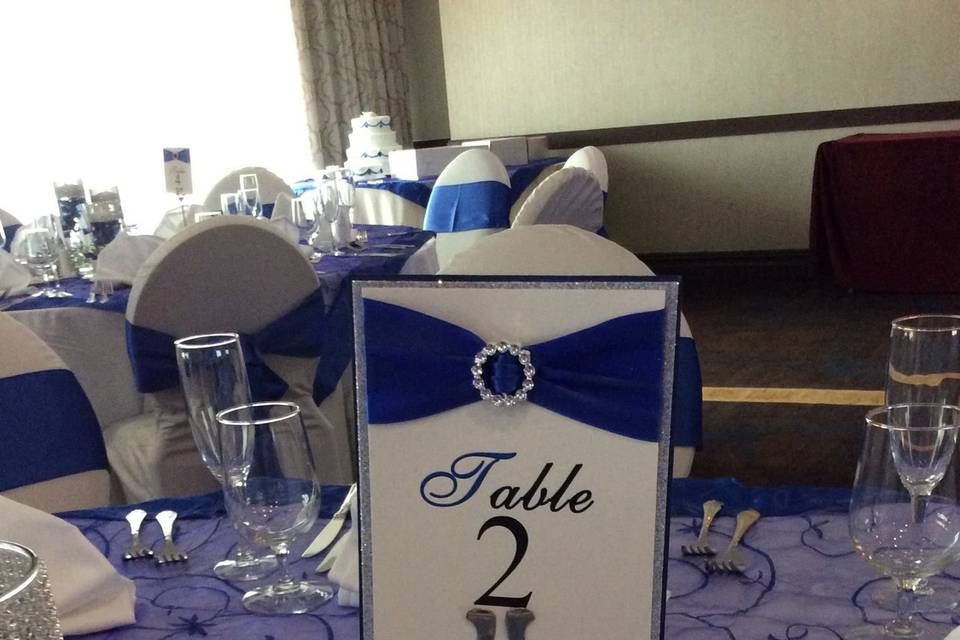 Table number