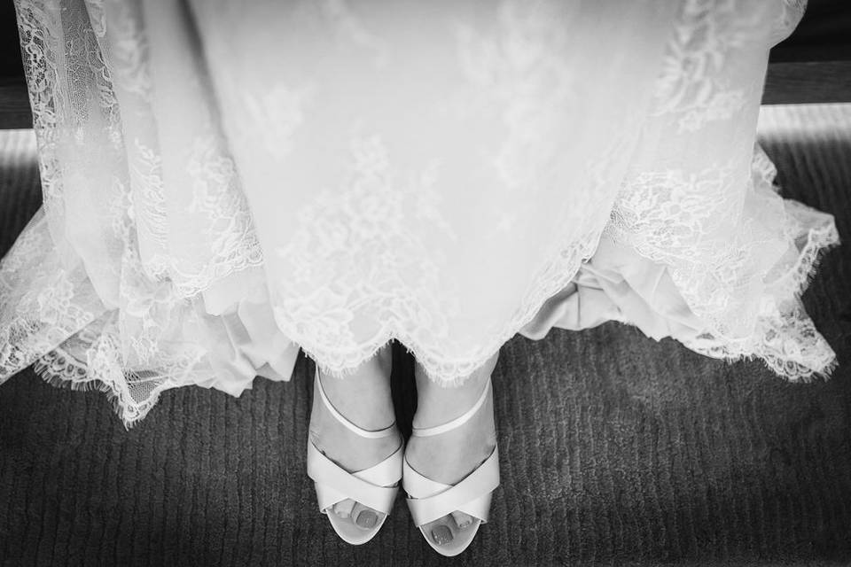 Bride shoes 💕