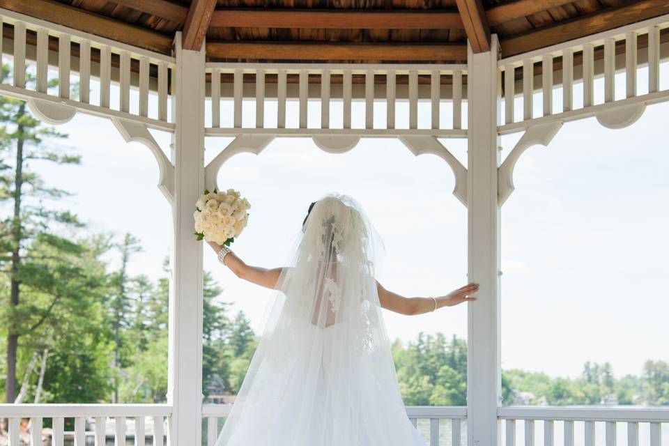 Veil of the bride