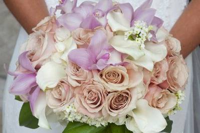 Bridal bouquet, calla, Kevin York Photography