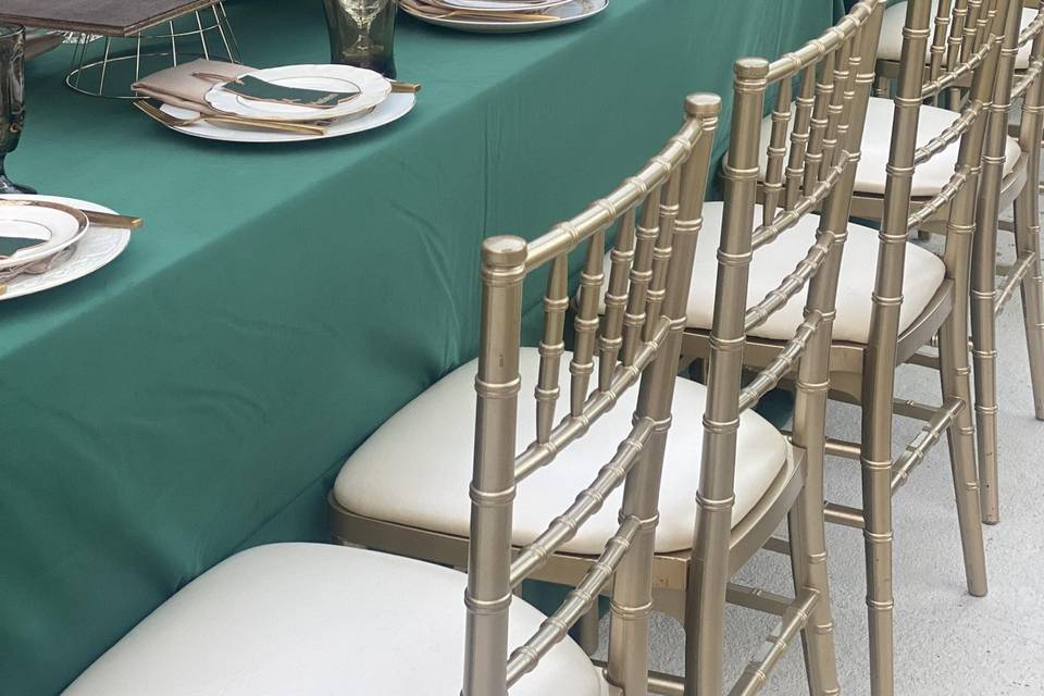 Reception tables