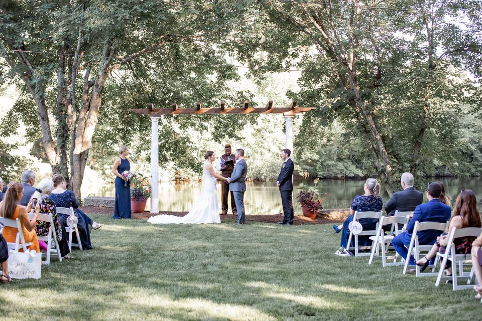 Intimate wedding