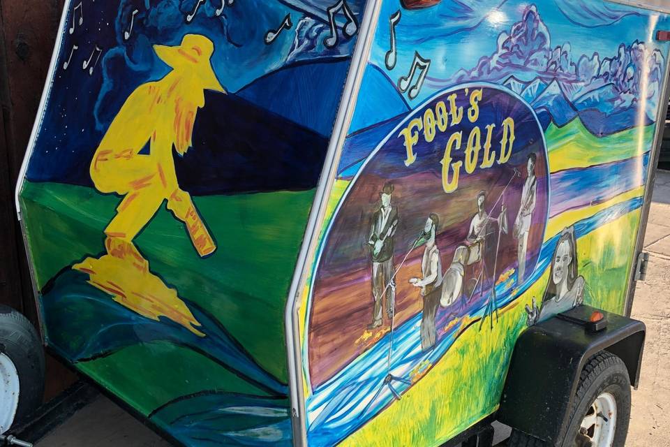 Fool's Gold Equipment trailer
