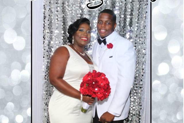 Custom photo booth template