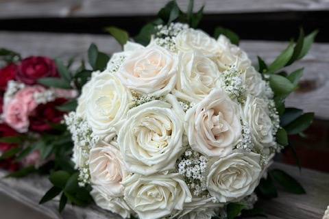 Ivory and White Bouquet