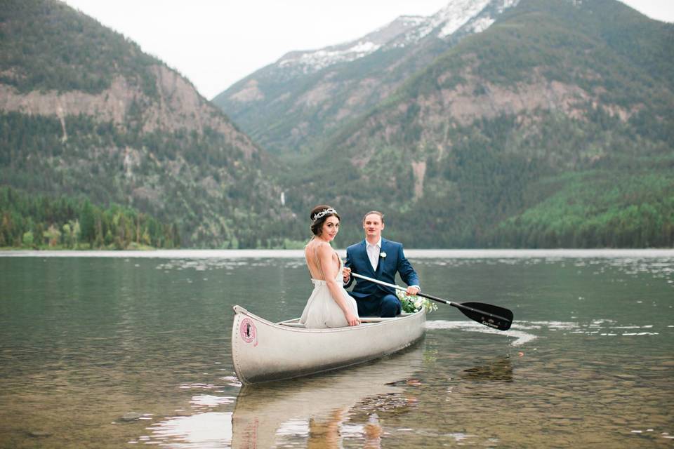 Couple in the boat