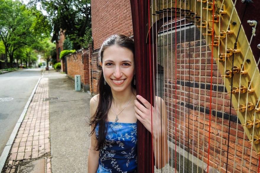 Kathryn Sloat, Harpist