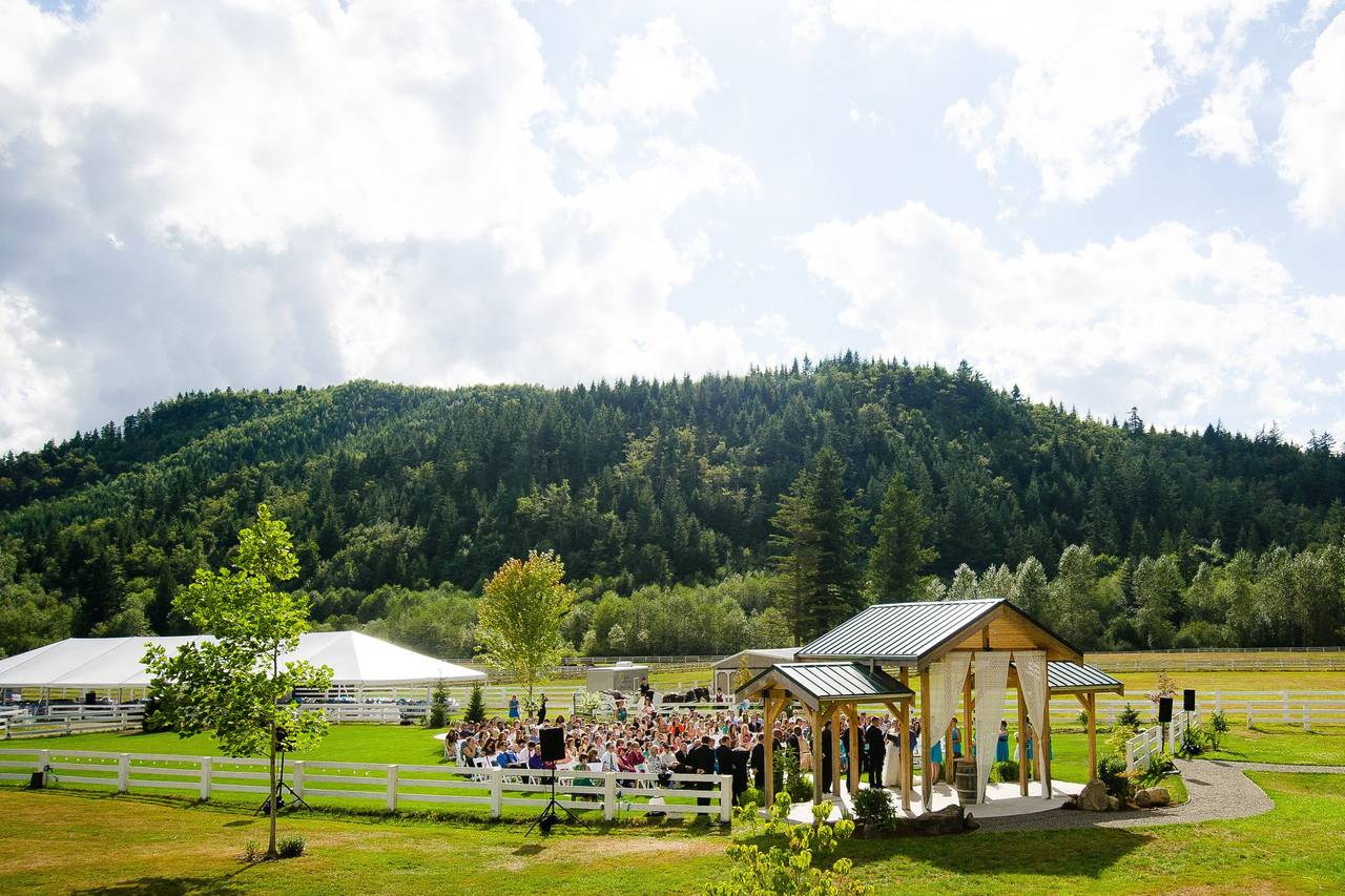 Rein Fire Ranch - Barn & Farm Weddings - Ravensdale, WA - WeddingWire