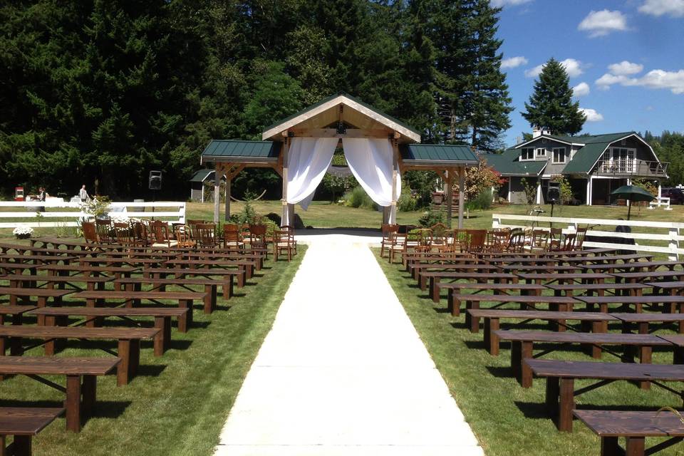 Ceremony site