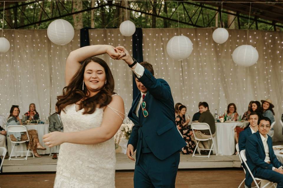 Vic and Dylan first dance