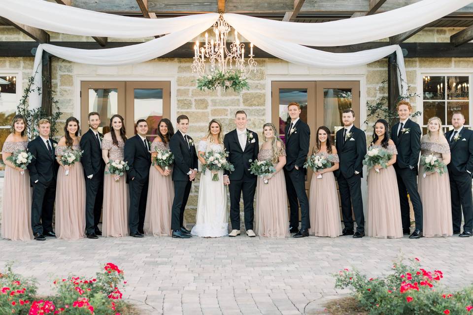 Ceremony under the Pergola