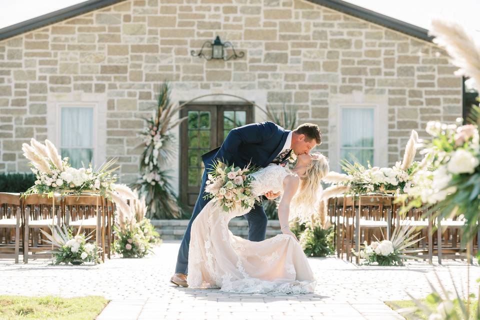 Vineyard Courtyard Ceremony