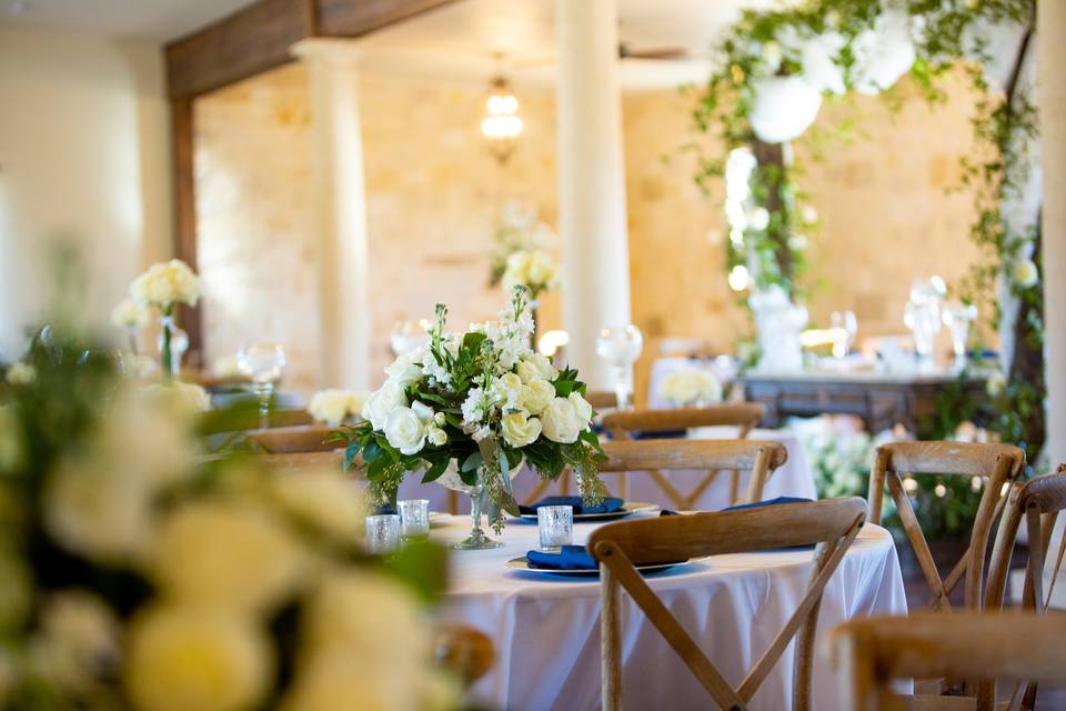 Florals in Reception