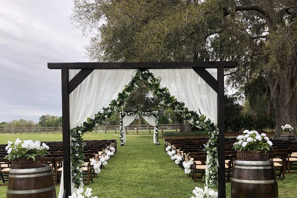 Ceremony under the Oaks