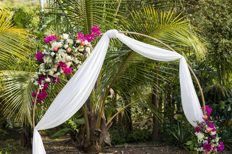 Ceremony in the farm