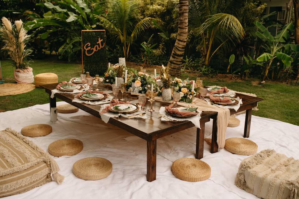 Boho Dinner Table