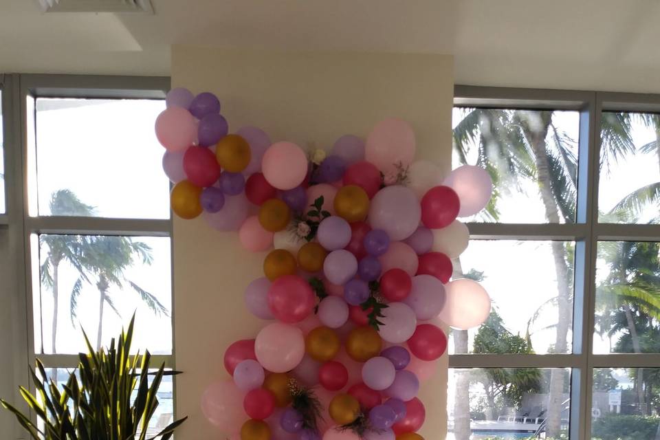 So proud of our team for creating this amazing balloon decor.
