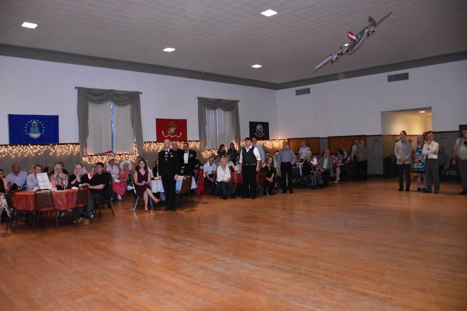 Military wedding