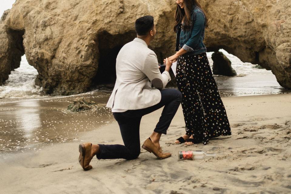 Surprise proposal @ El Matador