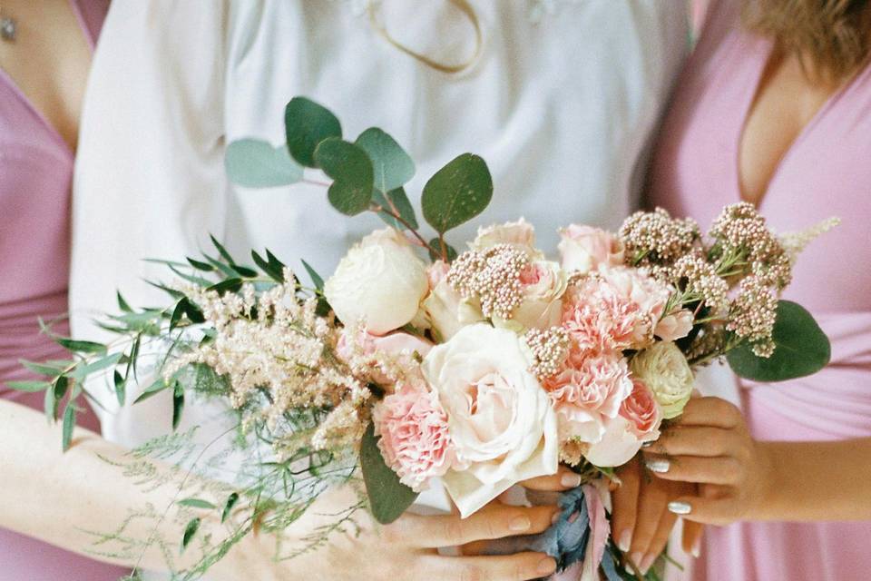 Bridal flowers pink