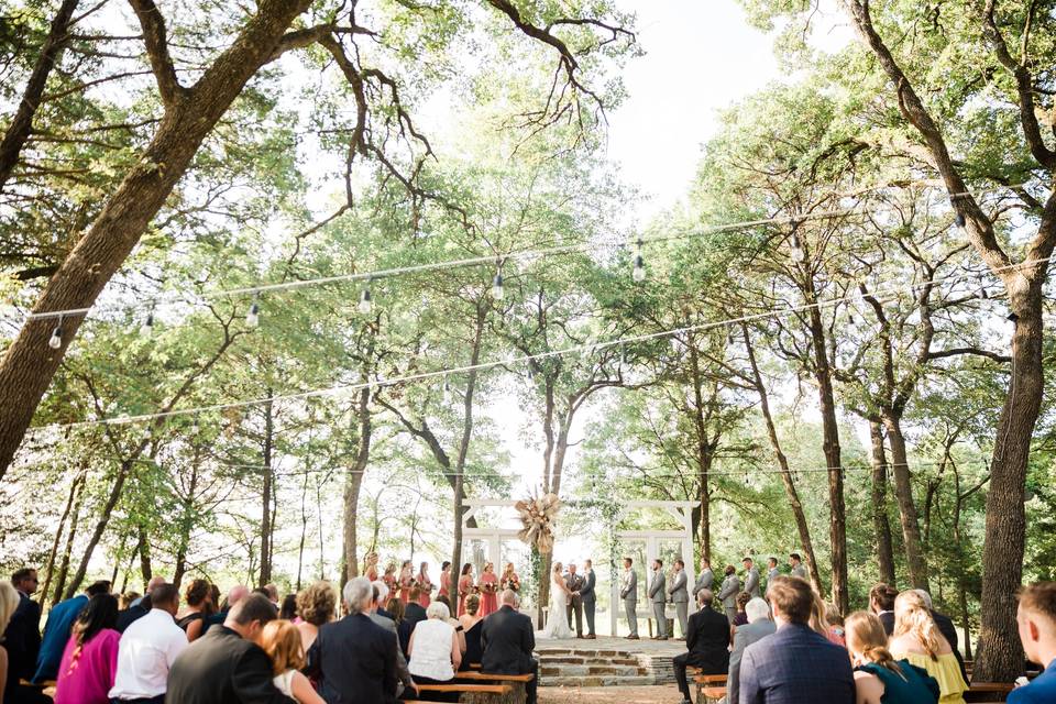 Outdoor ceremony