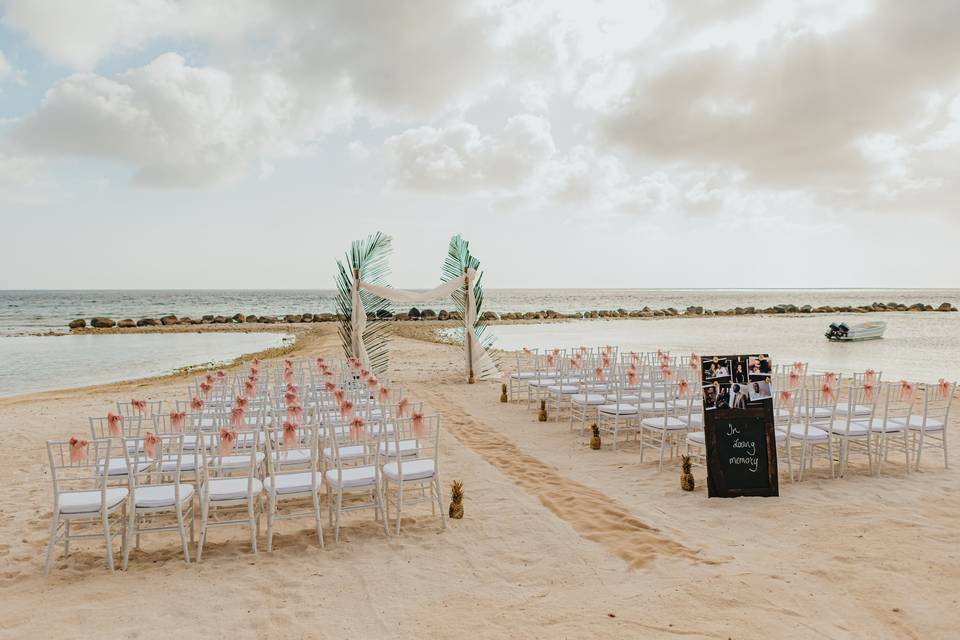 Beach ceremony