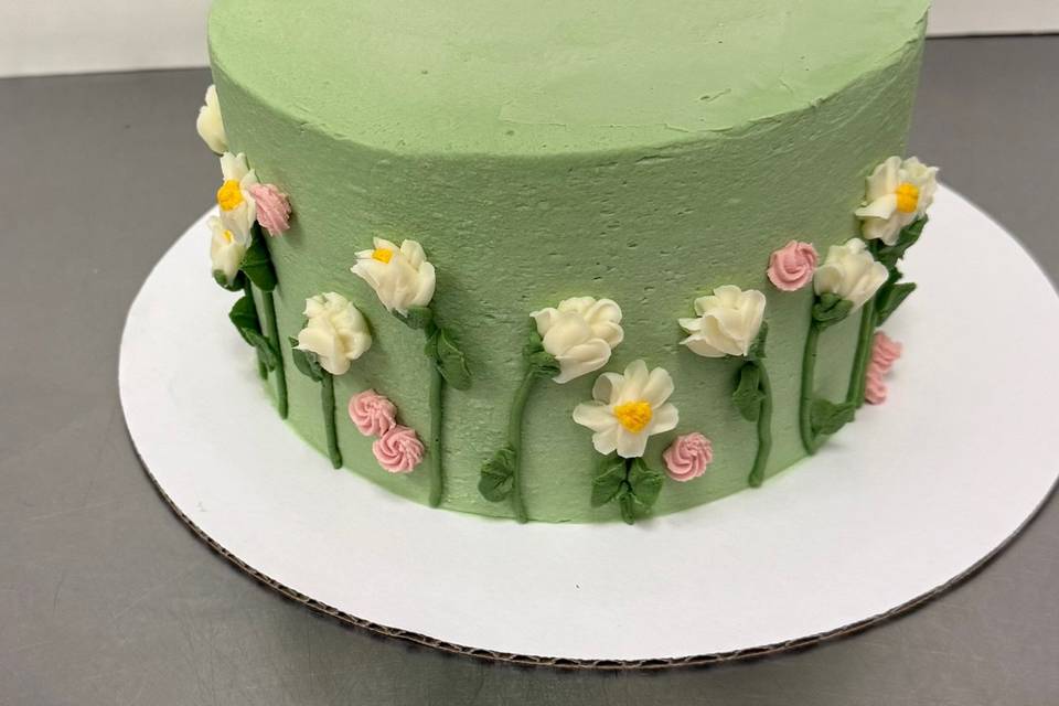 Gigi's wildflower cake