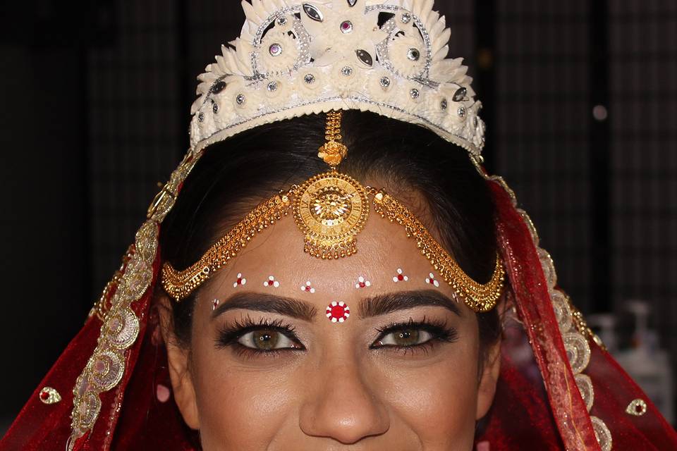 Indian bridal makeup