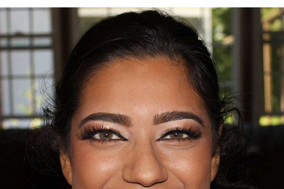 Indian wedding makeup