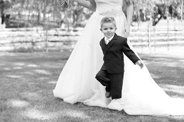 Handsome ring bearer