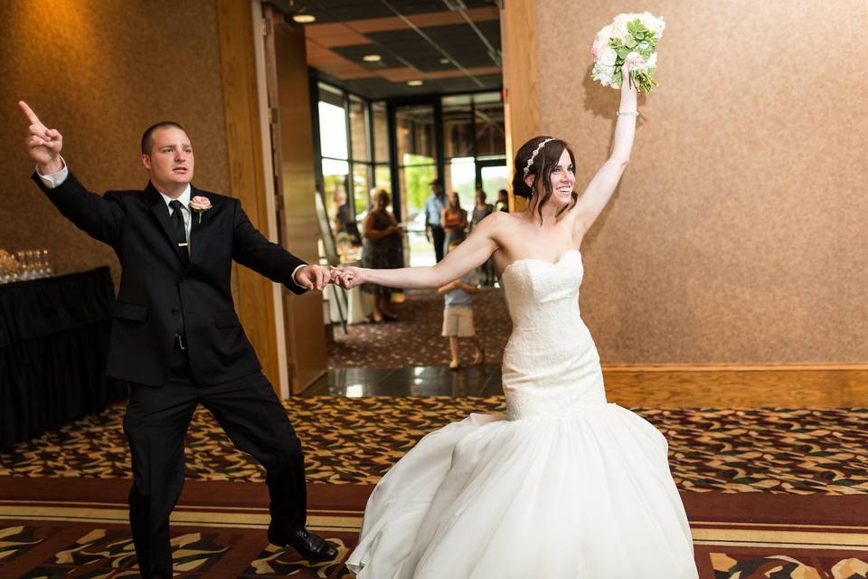 Bride & Groom introduction